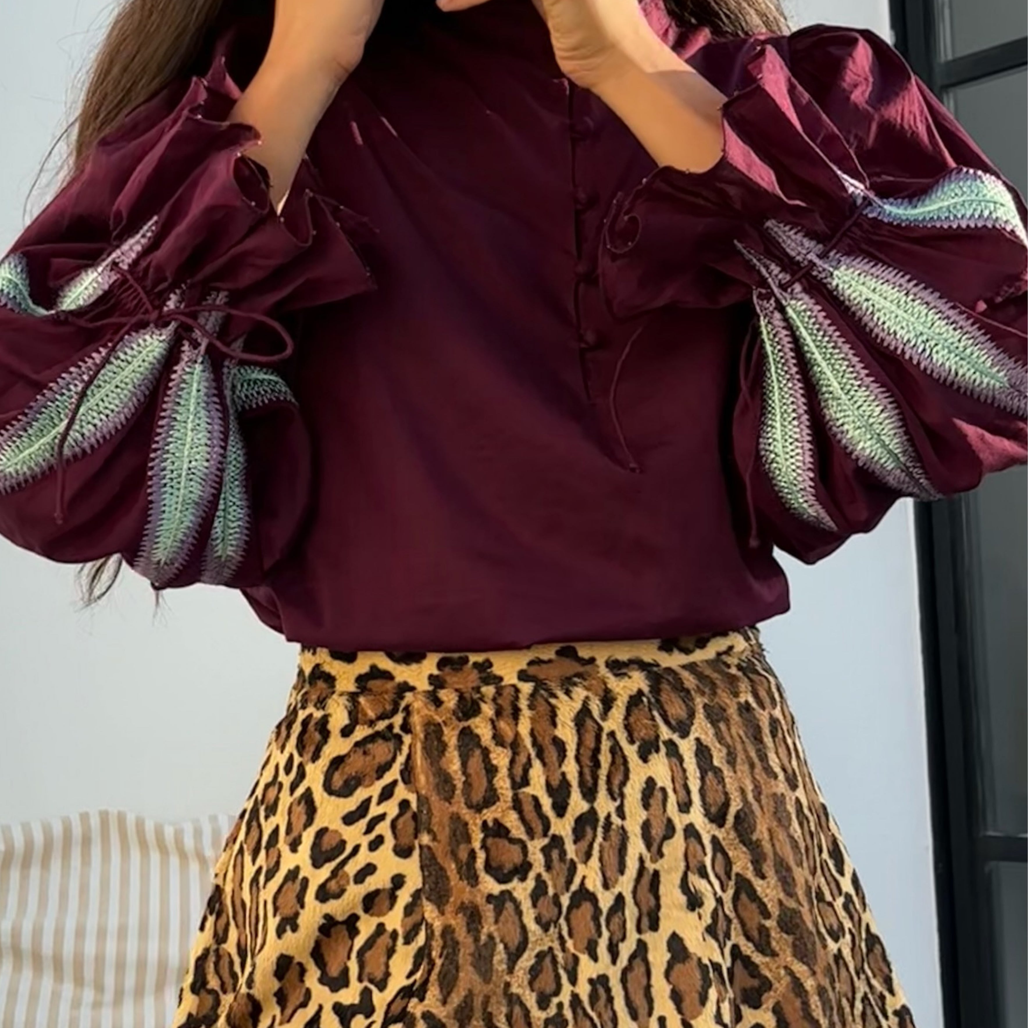 Tashy Shirt in Brown