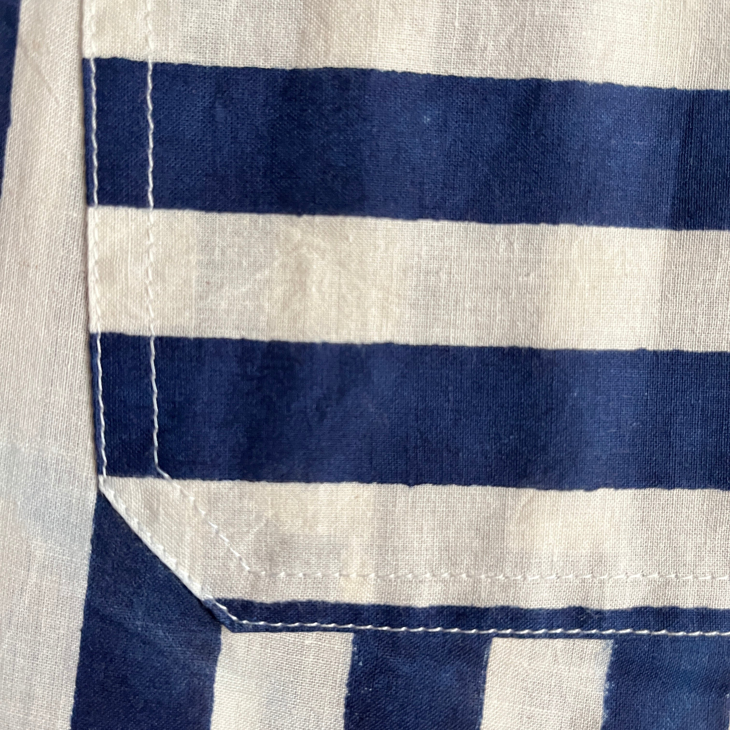 Martina Stripes Trouser in Blue