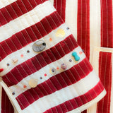 Otto Reversible Jacket in Snake & Red Stripe