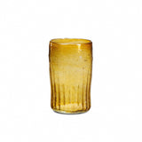 Herati Fluted Glass in Brown
