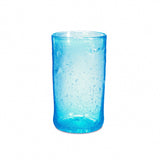 Herati Tall Glass in Aqua