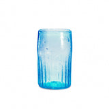 Herati Fluted Glass in Aqua