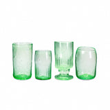 Herati Fluted Glass in Green