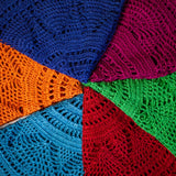 Alaia Hand-Crochet Placemats in Orange