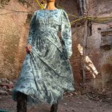 HABIB DRESS IN ICE-BLUE