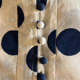 Nehru Polka Dot Dress - 3 Colourways