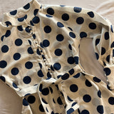 Nehru Polka Dot Dress - 3 Colourways