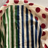 Nehru Dress Stripes & Polka Mix
