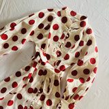 Nehru Polka Dot Dress - 3 Colourways