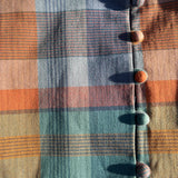 Cici shirt in Sunset Plaid