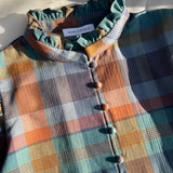 Cici shirt in Sunset Plaid