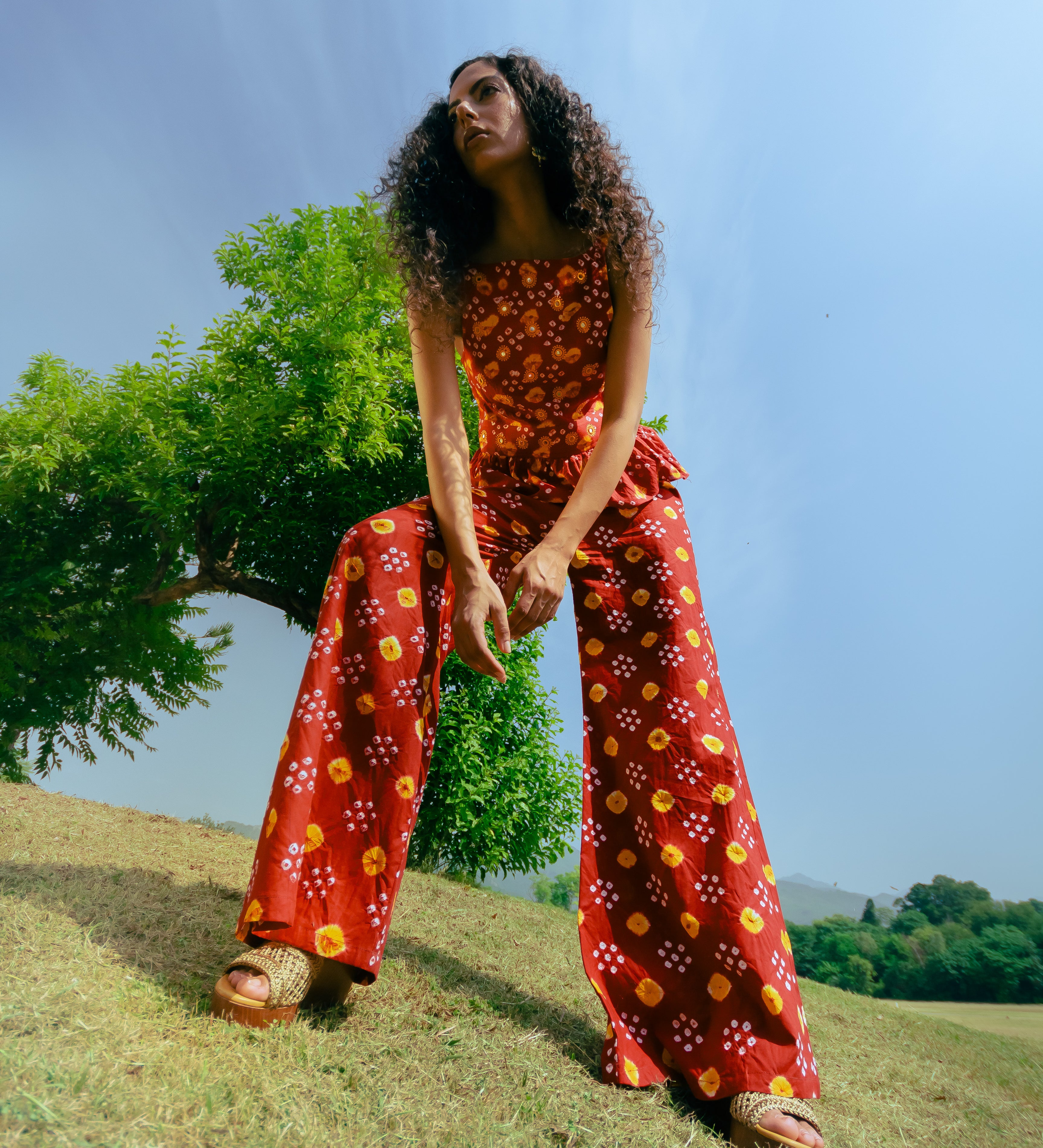 Shams Wide-leg trousers
