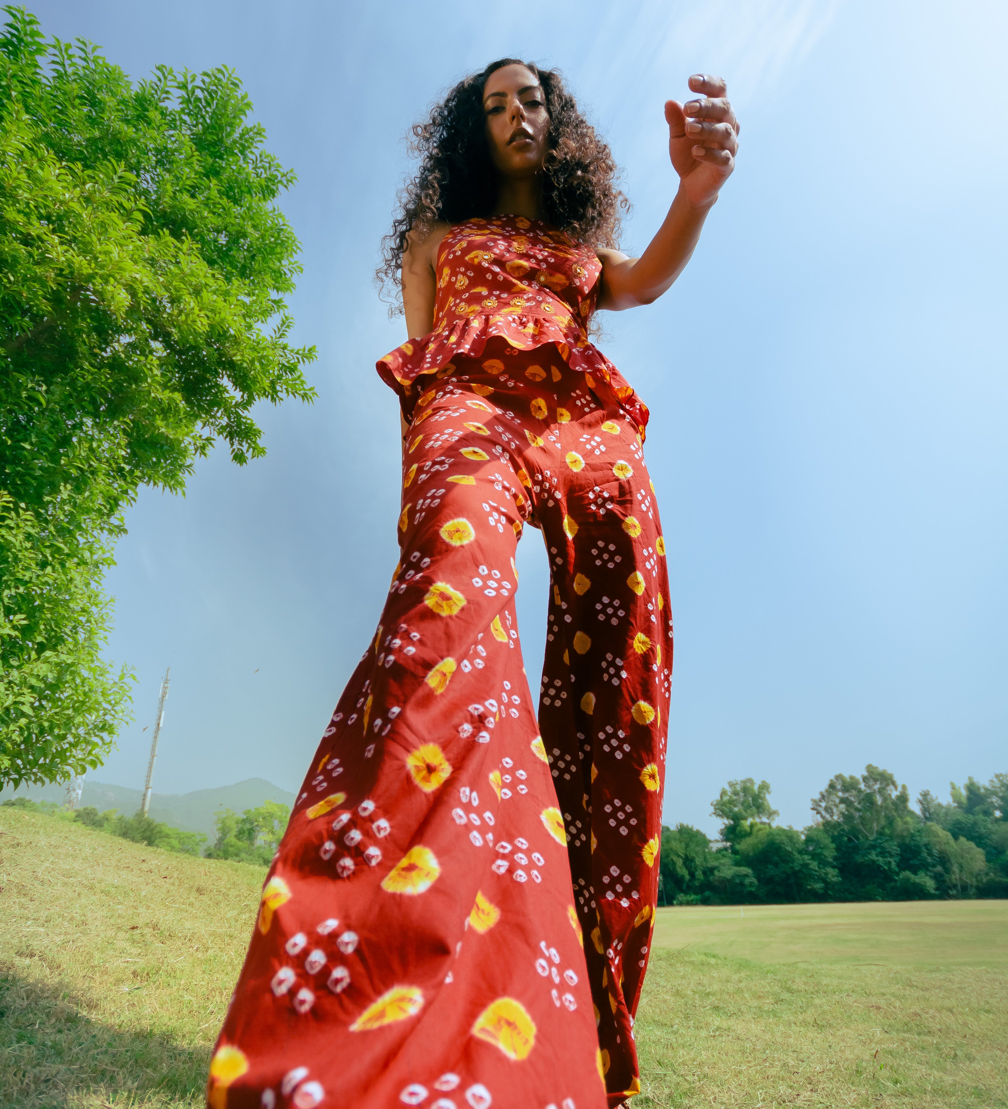 Shams Wide-leg trousers