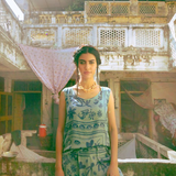 CHESHM SET IN ICE-BLUE