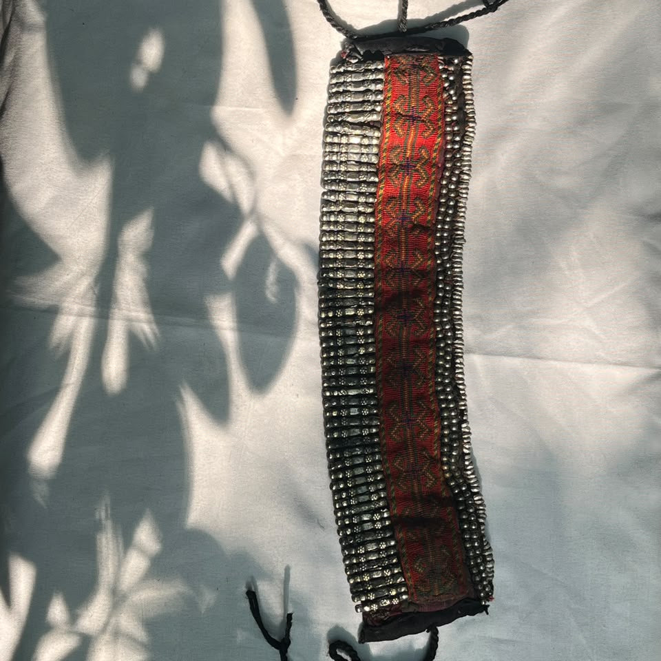 Kuchi Hand-Embroidered Choker - Design 01