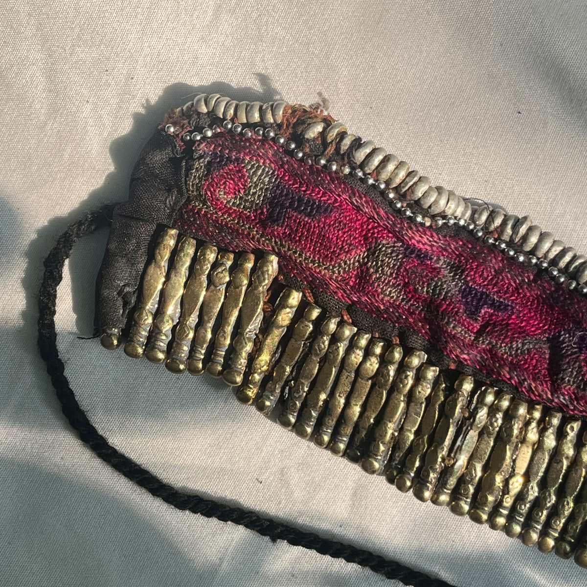 Kuchi Hand-Embroidered Choker - Design 02