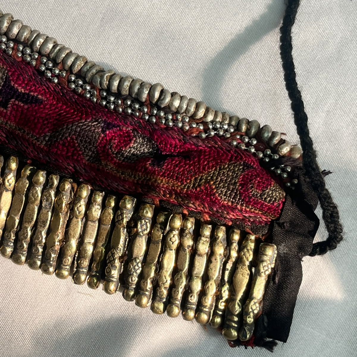 Kuchi Hand-Embroidered Choker - Design 02