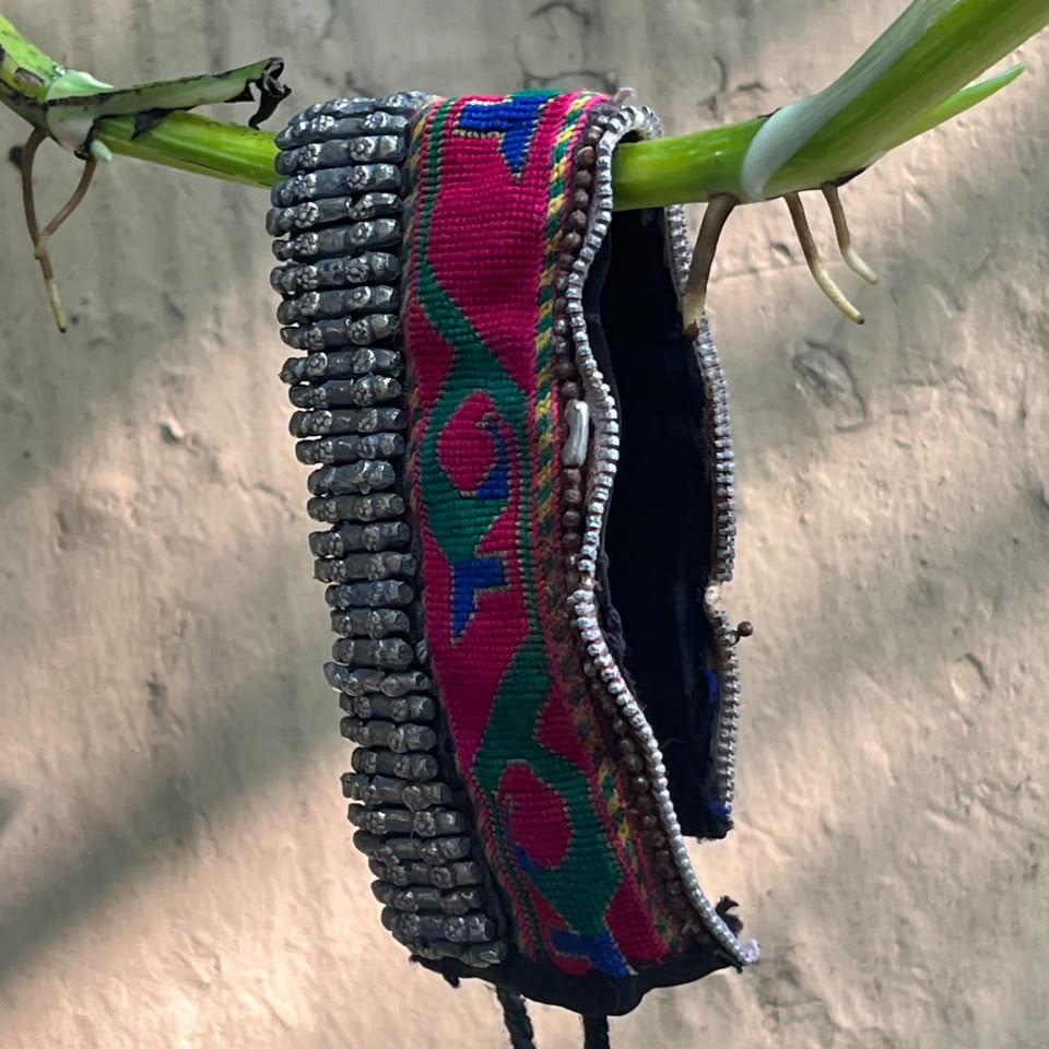 Kuchi Hand-Embroidered Choker - Design 03