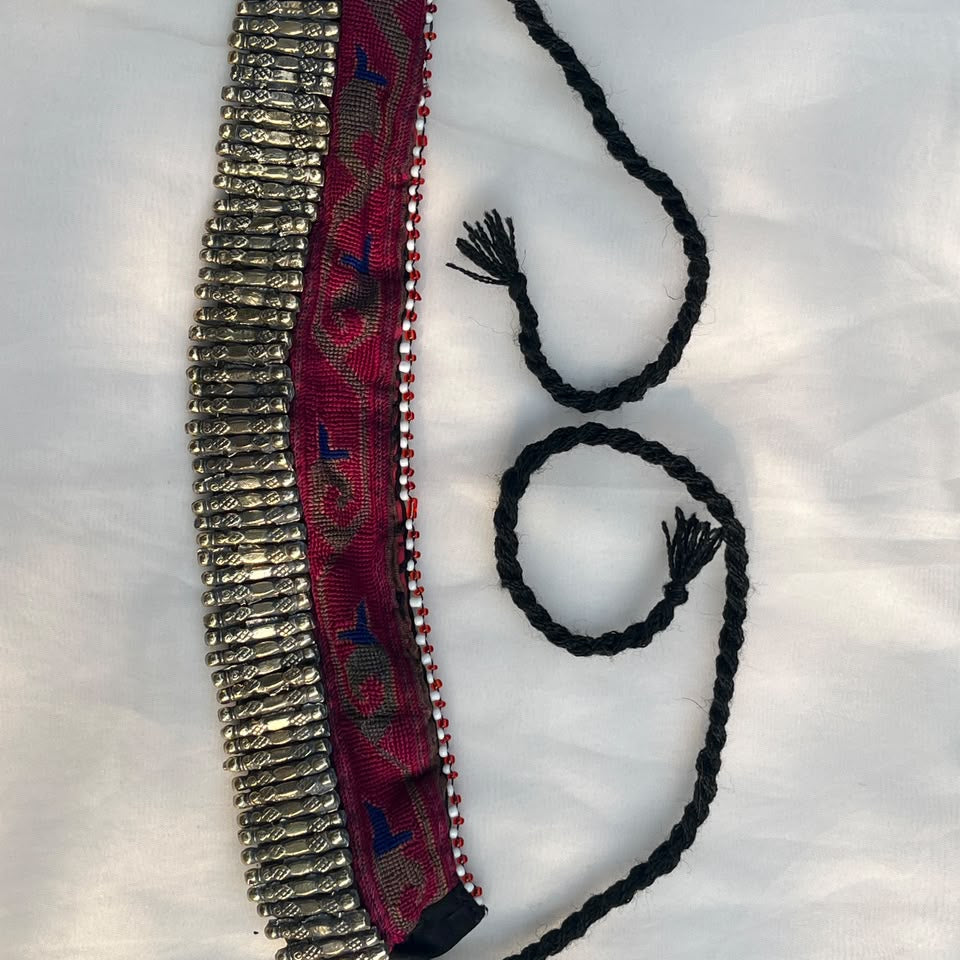 Kuchi Hand-Embroidered Choker - Design 04