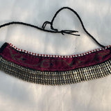 Kuchi Hand-Embroidered Choker - Design 07