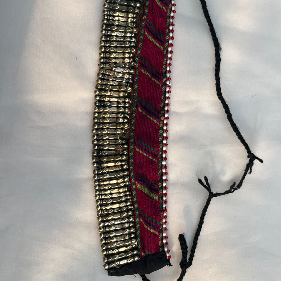 Kuchi Hand-Embroidered Choker - Design 10