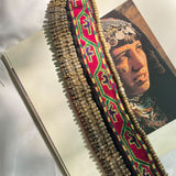 Kuchi Hand-Embroidered Anklet  - Design 11