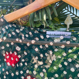 Saf Chunri Top in Green & Red